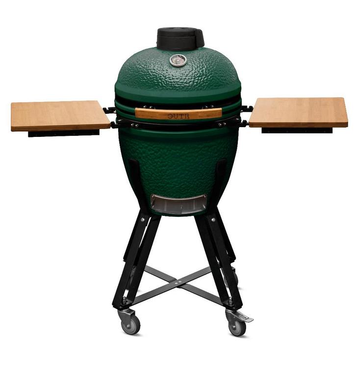 Outr Kamado Medium 50, Tuin en Terras, Houtskoolbarbecues, Nieuw, Ophalen of Verzenden