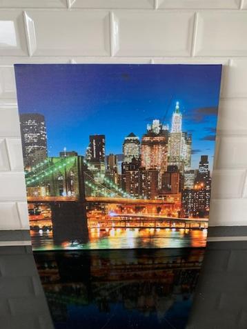 Canvasprint city beschikbaar voor biedingen