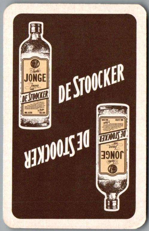 speelkaart - LK12812 - De Stoocker, Verzamelen, Speelkaarten, Jokers en Kwartetten, Zo goed als nieuw, Speelkaart(en), Verzenden
