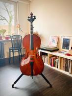 Cello (4/4) met strijkstok, sordino en koffer, Muziek en Instrumenten, Cello, Overige typen, Gebruikt, Ophalen