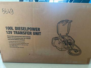 Diesel tank met pomp - MANSQDN100 (100L) beschikbaar voor biedingen