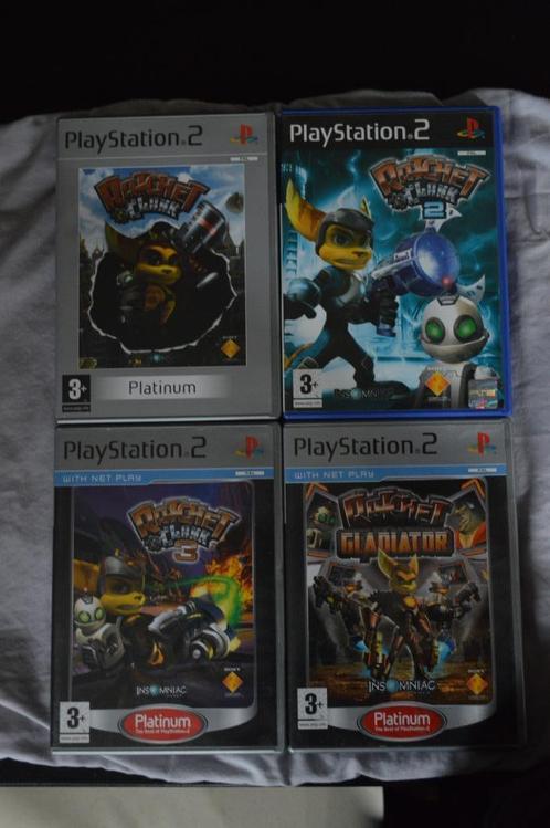 Rachet and Clank Collectie, Consoles de jeu & Jeux vidéo, Jeux | Sony PlayStation 2, Comme neuf, Aventure et Action, 2 joueurs