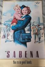 Sabena Poster getekend, Verzamelen, Zo goed als nieuw, Ophalen