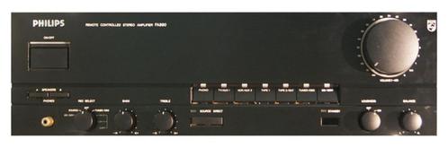 Philips FA 890 hifi-versterker — 2x100W — Vintage, Audio, Tv en Foto, Versterkers en Ontvangers, Gebruikt, Stereo, 60 tot 120 watt