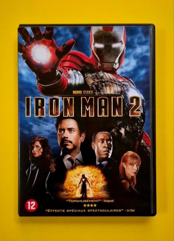 DVD 📀 Iron Man 2 - Robert Downey Jr - Marvel V2, Tous les âges, Enlèvement ou Envoi, Comme neuf, Action