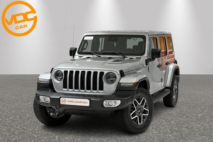 Jeep Wrangler Sahara 4XE - 2x cam. Apple C, Auto's, Jeep, Wrangler, Adaptive Cruise Control, Airbags, Airconditioning, Bluetooth