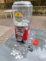 Vedette kauwgomballen automaat met jetons en sleutels, Verzamelen, Ophalen of Verzenden