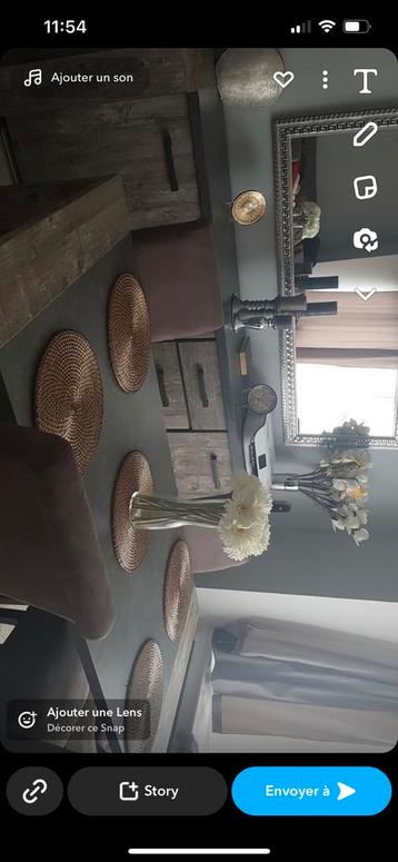 salle a manger avec buffet et 4chaises, Enlèvement ou Envoi, Utilisé