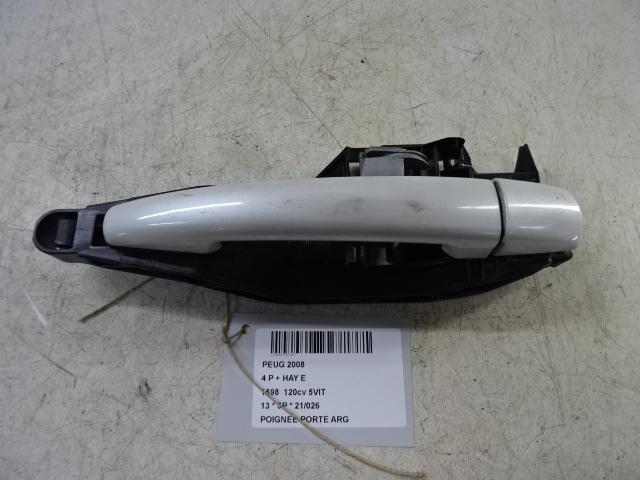 PORTIERGREEP BUITEN LINKS ACHTER Peugeot 2008 (CU), Auto-onderdelen, Carrosserie, Peugeot, Achter, Links, Gebruikt