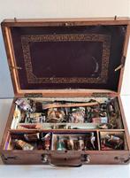 Valise de peintre ancienne Bourgeois Ainé Paris, Enlèvement ou Envoi, Utilisé, Peinture à l'huile