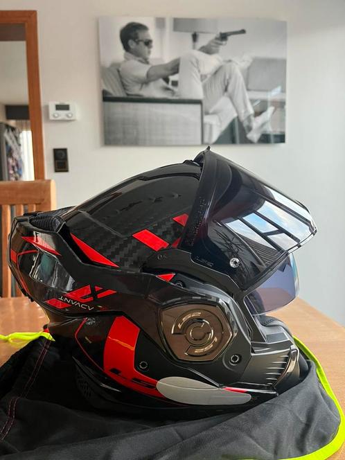 LS2 ADVANT X CARBON Maat S/M NIEUW, Motoren, Kleding | Motorhelmen, S, Overige merken, Ophalen