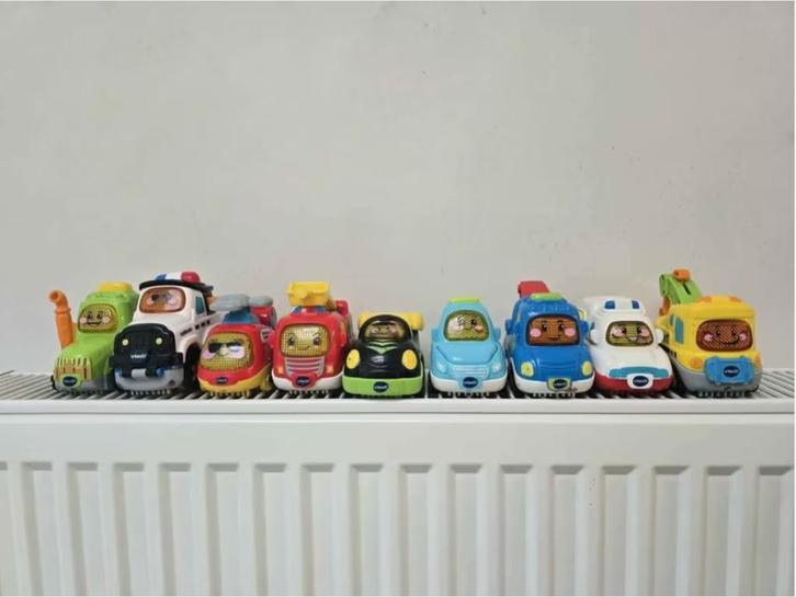 9 Toet toet auto's, Kinderen en Baby's, Speelgoed | Vtech, Gebruikt, 0 tot 6 maanden, Ophalen