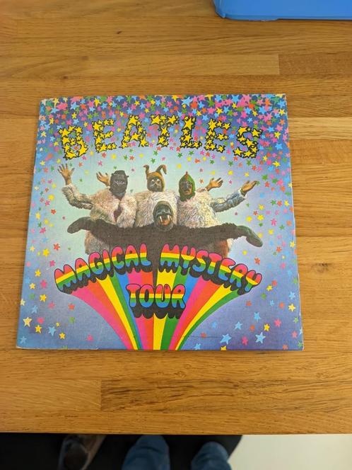 Beatles Magical Mystery Tour boekje met 2 EP's, Cd's en Dvd's, Vinyl Singles, Zo goed als nieuw, EP, Pop, 7 inch, Ophalen