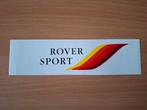 Sticker Rover Sport, Auto diversen, Autostickers, Ophalen of Verzenden