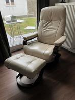 Stressless zetels, Huis en Inrichting, Ophalen, Gebruikt, Leer