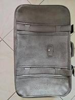 GRIJZE VINTAGE VALIES, 45 tot 55 cm, Slot, Zo goed als nieuw, Zacht kunststof