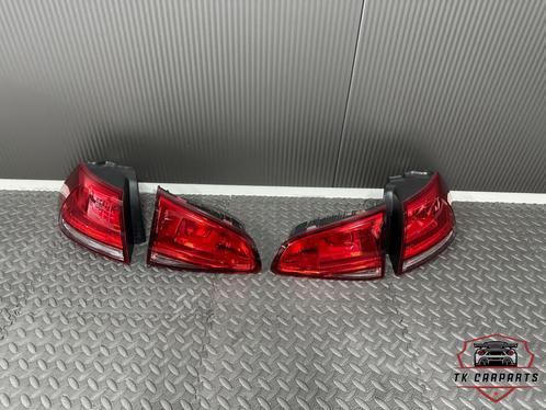 Volkswagen golf 7 2012/2017 set achterlichten, Auto-onderdelen, Verlichting, Volkswagen, Gebruikt