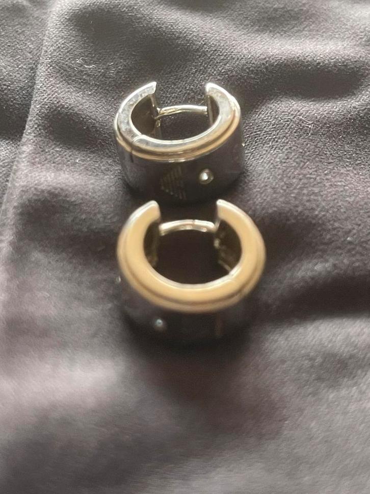 Emporio Armani oorbellen unisex nieuw, Handtassen en Accessoires, Oorbellen, Nieuw, Ophalen of Verzenden
