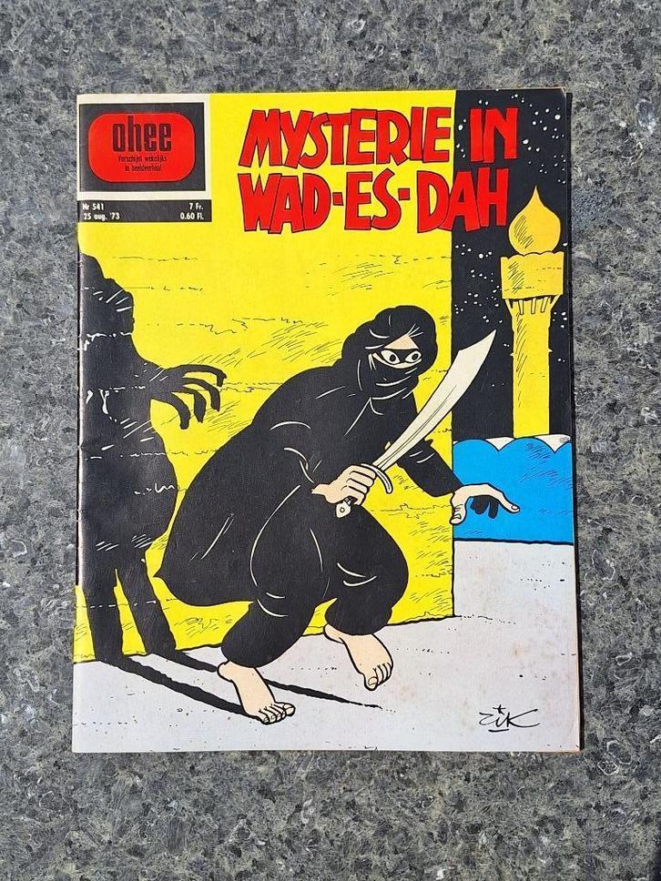 Rik Dees Dubbel Ohee 541 - Mysterie Wad-es-Dah (1973), Boeken, Stripverhalen, Gelezen, Eén stripboek, Ophalen of Verzenden