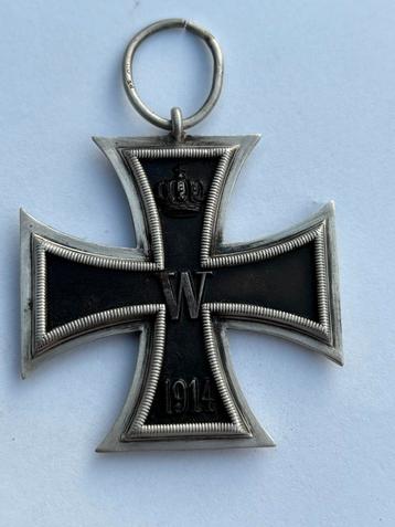 Eisernes Kreuz WW1 origineel met gravur/stempel beschikbaar voor biedingen