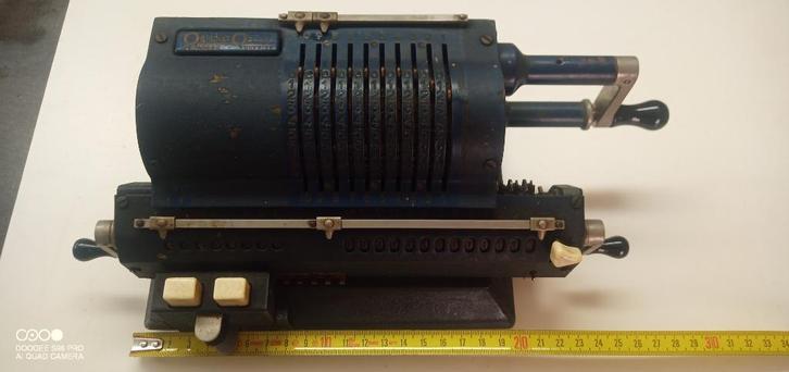 Odhner mechanische rekenmachine  1950-60, Verzamelen, Automaten | Overige, Gebruikt, Ophalen of Verzenden