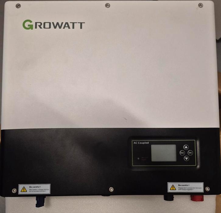Growatt opslag omvormer SPA-5000TL3 5KW, Elektronische apparatuur, Overige elektronische apparatuur, Zo goed als nieuw, Ophalen