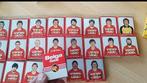 Belga team 22 rode duivels luciferdoosjes  vol, Verzamelen, Rookartikelen, Aanstekers en Luciferdoosjes, Ophalen of Verzenden
