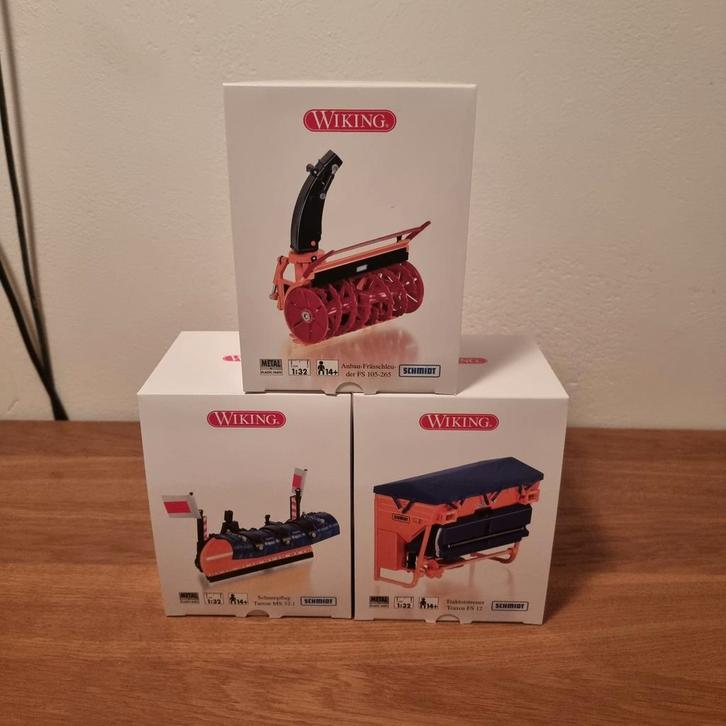 Kit Schmidt Wiking, Hobby & Loisirs créatifs, Voitures miniatures | 1:32, Neuf, Tracteur et Agriculture, Autres marques, Enlèvement ou Envoi