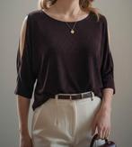 feestelijke blouse open mouwen, Enlèvement ou Envoi, Comme neuf, Taille 38/40 (M), Noir