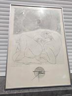 lithographie signe yves tremois, Enlèvement