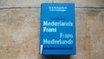 Woordenboek Nederlands/Frans en Frans/Nederlands, Français, Utilisé, Enlèvement ou Envoi