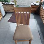 4 licht eiken eet of keuken stoelen, Enlèvement