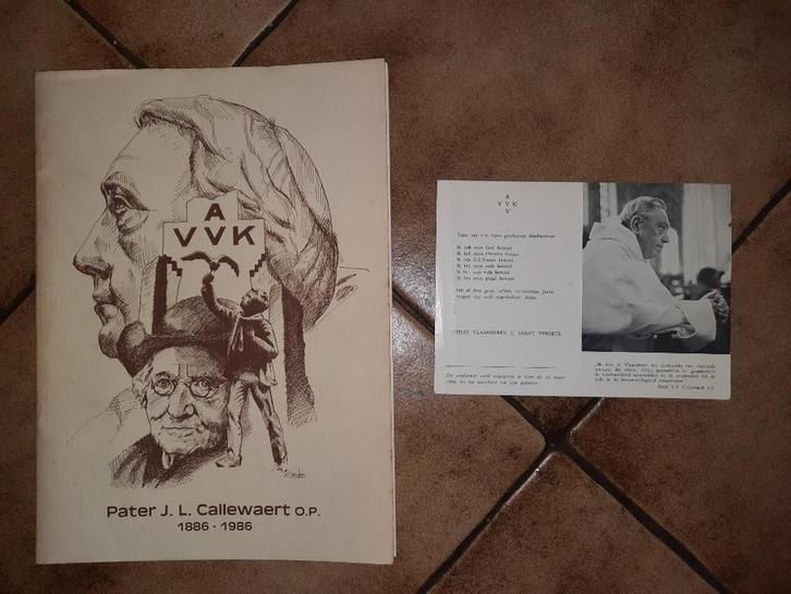 Herdenking Pater J.L. Callewaert O.P.  1886 - 1986, Boeken, Geschiedenis | Nationaal, Gelezen, Ophalen of Verzenden