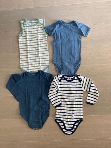 Set 4 body’s (Maat 94-98 / 2-3 j) beschikbaar voor biedingen