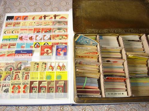 Verzameling Luciferetiketten (+- 1000) plus stocklot + 1000, Boeken, Stock en Verzamelingen, Gelezen, Verzenden