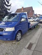 Vw t5 takelwagen/depanneuse/oprijwagen, Autos, Boîte manuelle, Diesel, Euro 4, Bleu