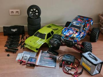 Traxxas X maxx 8s met veel (nieuwe) onderdelen! beschikbaar voor biedingen