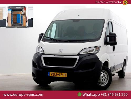 Peugeot Boxer 2.2 BlueHDi 140pk E6 L2H2 Premium Airco/Inrich, Auto's, Bestelwagens en Lichte vracht, Bedrijf, ABS, Airconditioning