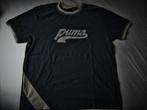 Puma T-shirt maat medium blauw, Ophalen of Verzenden, Zo goed als nieuw, Blauw, Puma