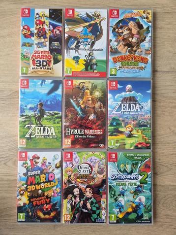 Nintendo Switch-games: verkocht per stuk lees de beschrijvin beschikbaar voor biedingen