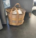 Mooie mand voor plaids of hout, Rond, Enlèvement, Bois, Panier