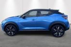 Nissan Juke N-Design, Auto's, Nissan, Automaat, Stof, Gebruikt, Blauw