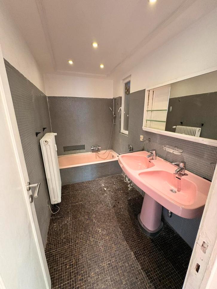 Double vasque céramique années 60, Maison & Meubles, Salle de bain | Meubles de Salle de bain, Utilisé, Lavabo ou Évier, 100 à 150 cm