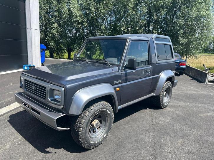 Daihatsu rocky 2 plaatsen 2.8 turbo diesel, Auto's, Daihatsu, Particulier, Rocky, 4x4, Metaalkleur, Open dak, Diesel, SUV of Terreinwagen