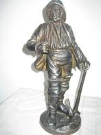 Beelden : set van 2 stuks oude ambachten, Verzamelen, Beelden en Beeldjes, Ophalen of Verzenden