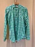 Geruit heren hemd, R59th, Gedragen, Groen, Halswijdte 39/40 (M)