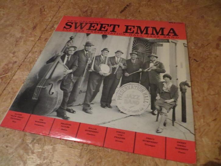 LP VINYL - New Orleans Sweet Emma And Her Preservation Hall, Cd's en Dvd's, Vinyl | Jazz en Blues, Gebruikt, Jazz en Blues, 1960 tot 1980