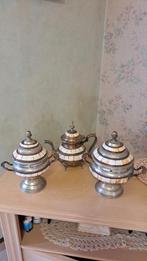 Lot de 3 pot et théière marocaine