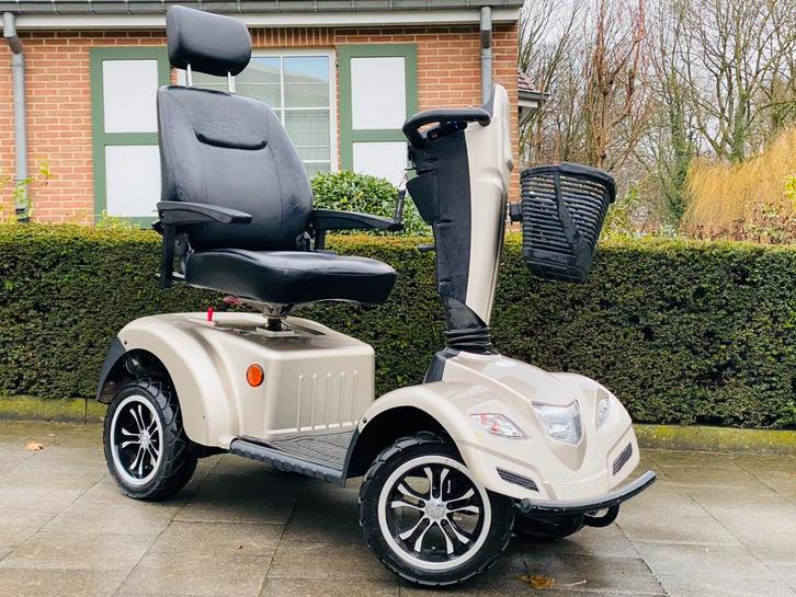 Vermeiren Carpo 2 Scootmobiel Elektrische Invalide scooter, Diversen, Rolstoelen, Zo goed als nieuw, Elektrische rolstoel, Inklapbaar