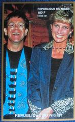 BLAADJE PRINSES DIANA (POSTFRIS)., Verzamelen, Ophalen of Verzenden, Nieuw, Postzegel(s) of Munt(en)